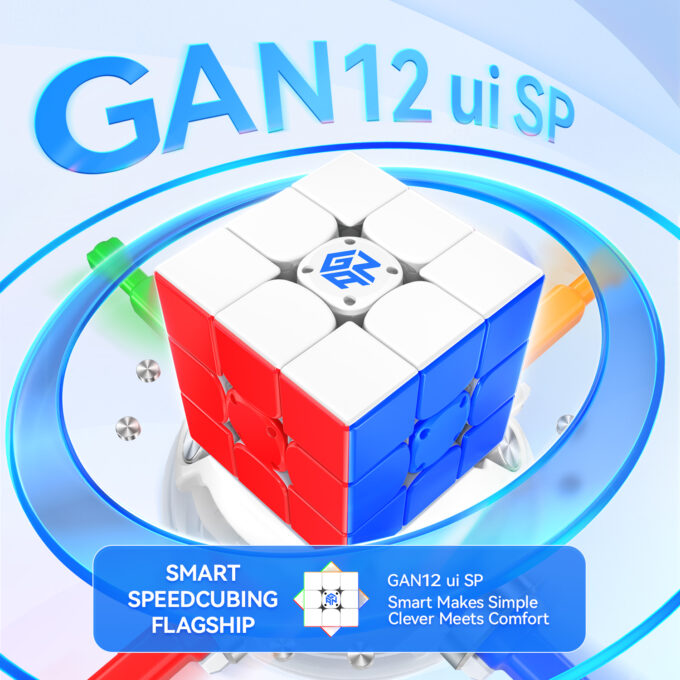 GAN 12 ui SP 3x3 Smart Cube (Standard PowerPod)
