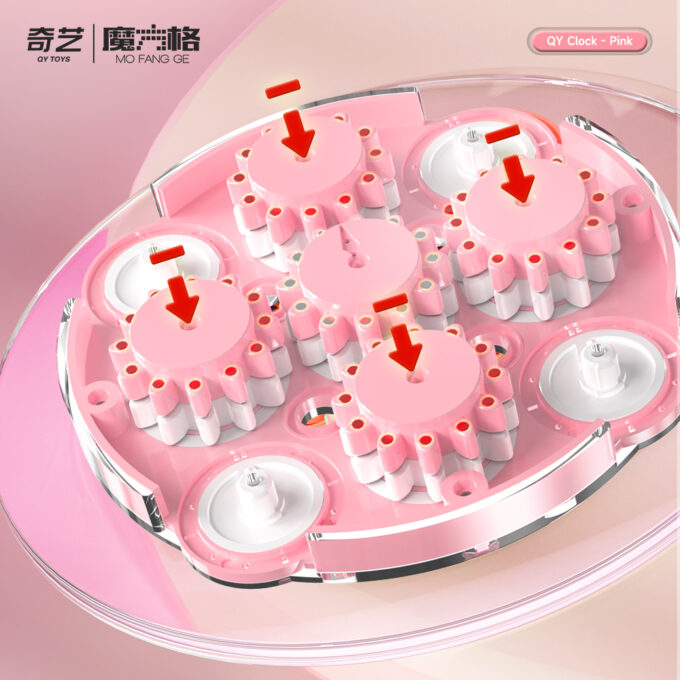 QiYi Clock M Magnetisch Pink